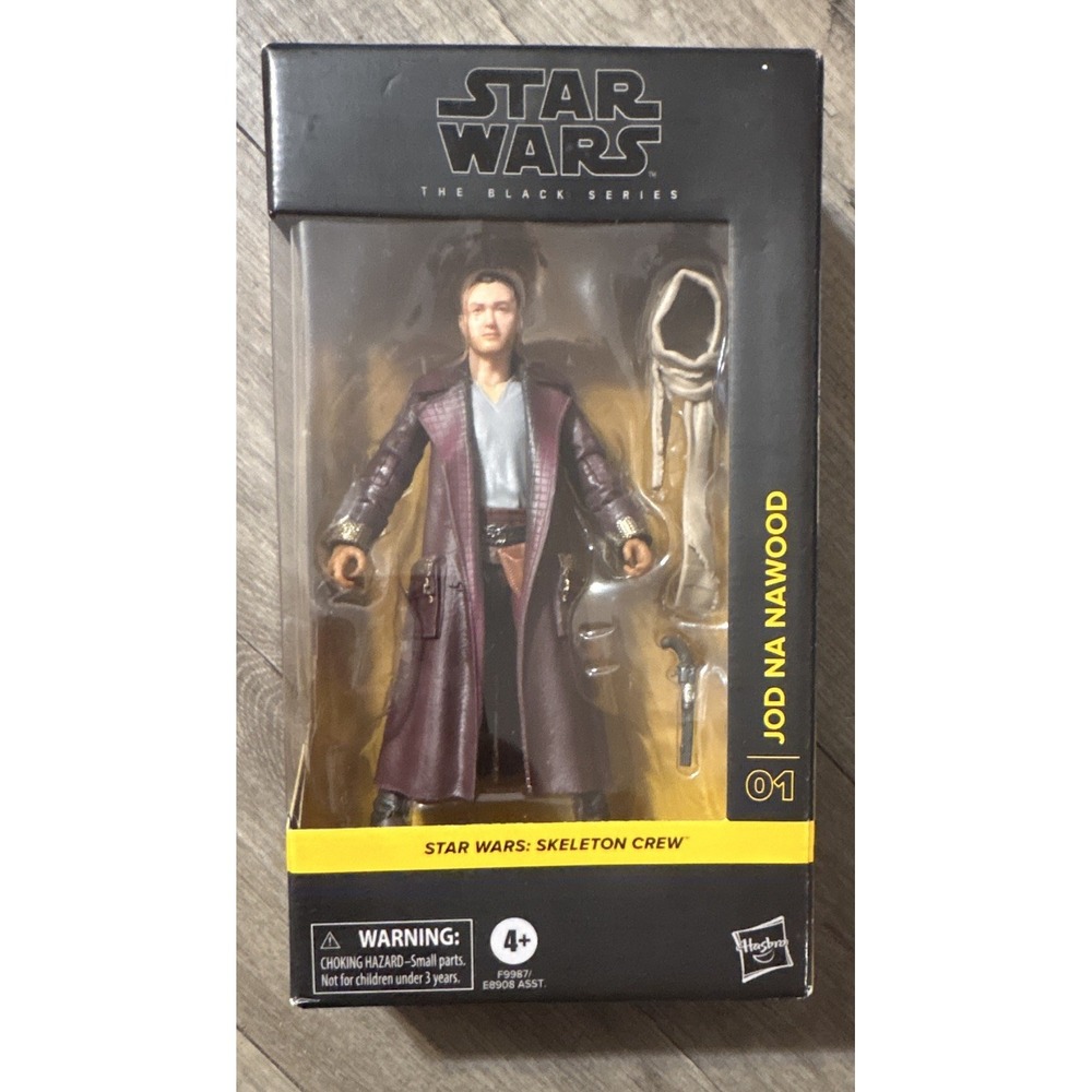 Hasbro Star Wars The Black Series Jod Na Nawood #01 Skeleton Crew Figure 6" NIB